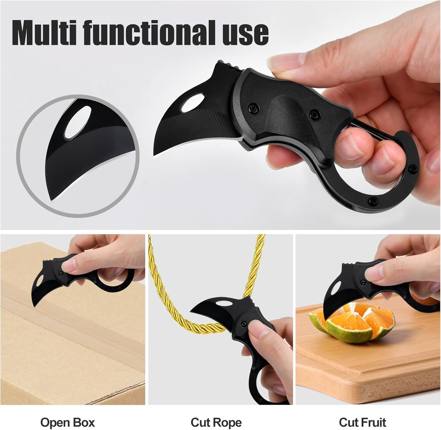 Valentines Day Gifts for Him Small Pocket Knife with Keychain Hunting Essentials Camping Fishing Cool Gadgets Gifts for Men Dad Husband Brother Boyfriend Birthday Anniversary Fathers Day
