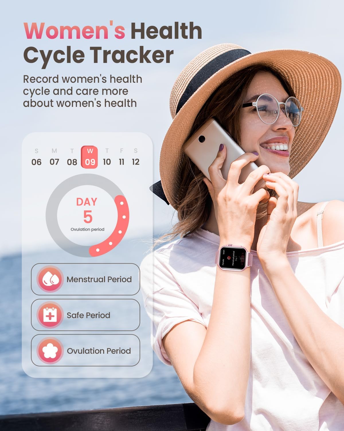 Smart Watch for Women Men Fitness: 1.85" Smart Watch with 30 Days+ Battery Life Make/Recive Call Heart Rate SpO2 Sleep Monitor 120+ Sport IP68 Waterproof Fitness Tracker Watch for iPhone Android