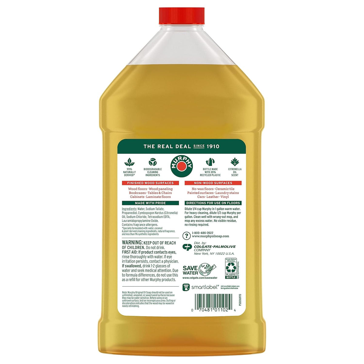 Murphy Oil Soap Wood Cleaner, 32 Fluid ounce (Pack of 3)