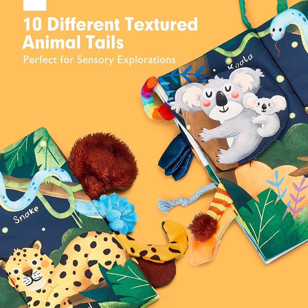 hahaland Baby Books 0-6 Months,Infant Tummy Time Toy Sensory Toys 6 to 12 Months Touch Feel Book Travel Toy Gifts for Boy Girl 0-3 Month Baby Shower Valentine Birthday Easter Basket Stuffers (Single)