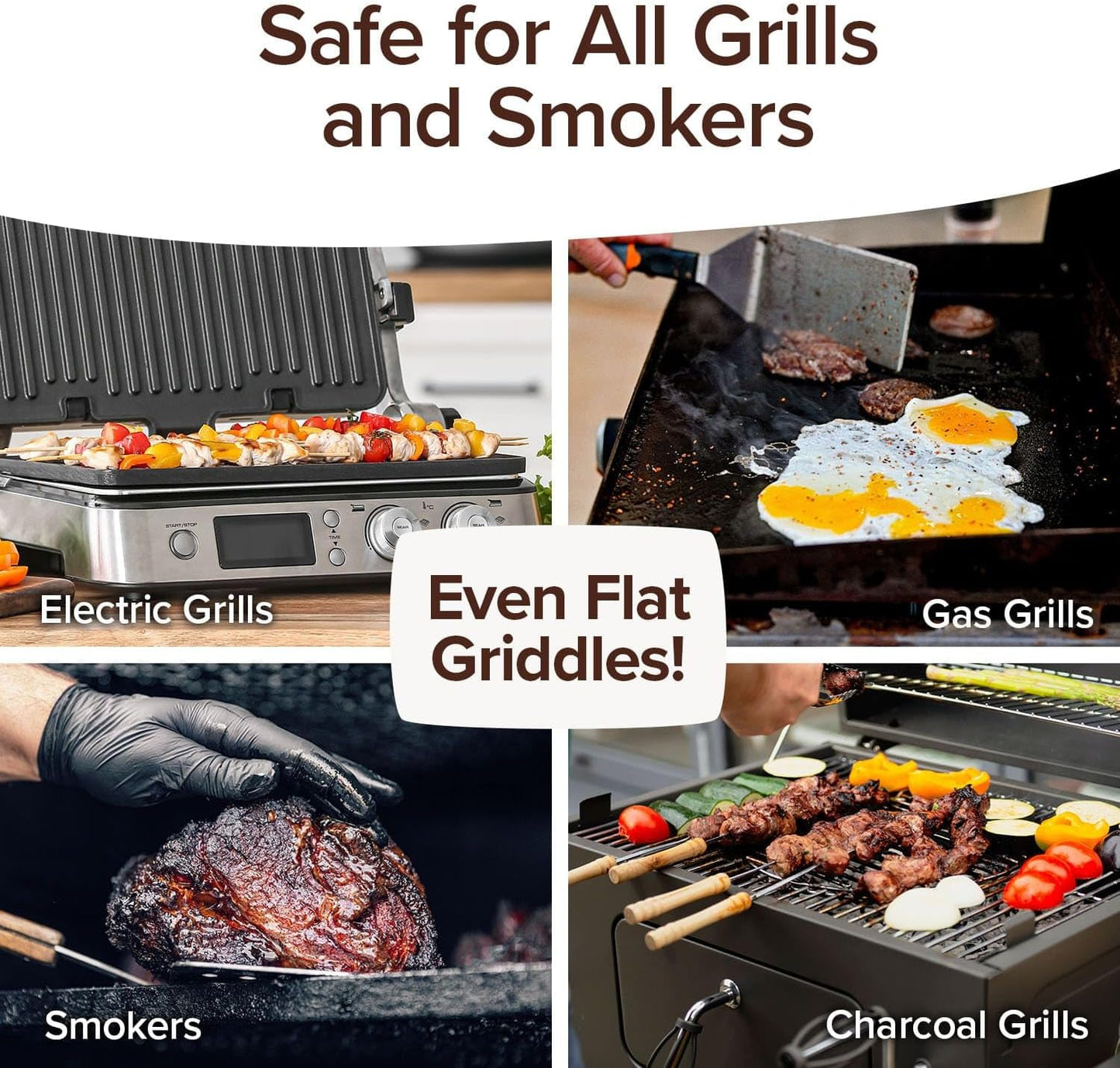 Bull Shot BBQ, Foaming Grill Cleaner, AS SEEN ON TV, Professional Strength Foam Spray Emulsifies Burnt Grease & Char on Grates, Racks, Pans, Smokers & Griddles Cleans in Just 10 Min