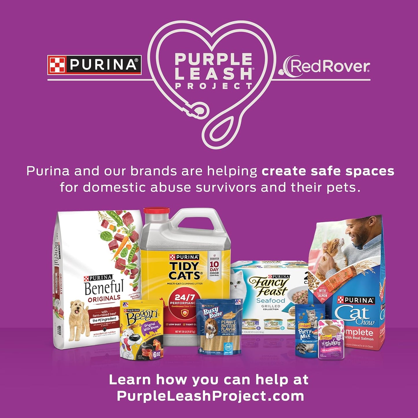 Purina Tidy Cats LightWeight Free and Clean Unscented, Multi-Cat, Clumping, 99.9 Percent Dust Free Cat Litter - 17 lb. Box