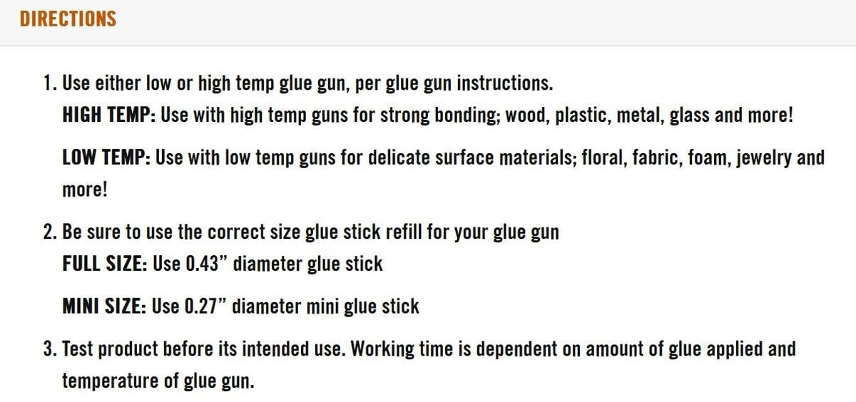 Gorilla Hot Glue Sticks, Clear Glue, Mini Size 4" Long x 0.27" Diameter, 75 Count (Pack of 1) - Safe for All Temperatures with Extended Working Time