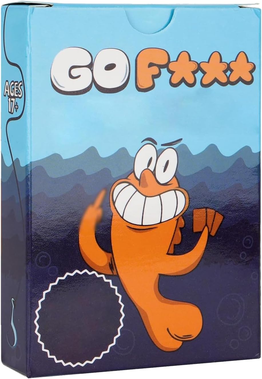 Go F Yourself! – The Grown Up Go Fish Card Game You've Always Wanted | Hilarious Party Game for Grown Ups, 2+ Players | 52 Cards, 13 Unique Pairs