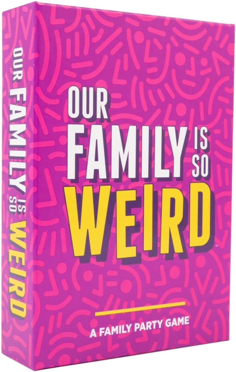 DSS Games Our Family is So Weird [A Family Card Game to Decide Who’s Most Likely to | Game Night Idea for Teens, Adults & Groups | Great for Reunions, Vacation, Road Trips]