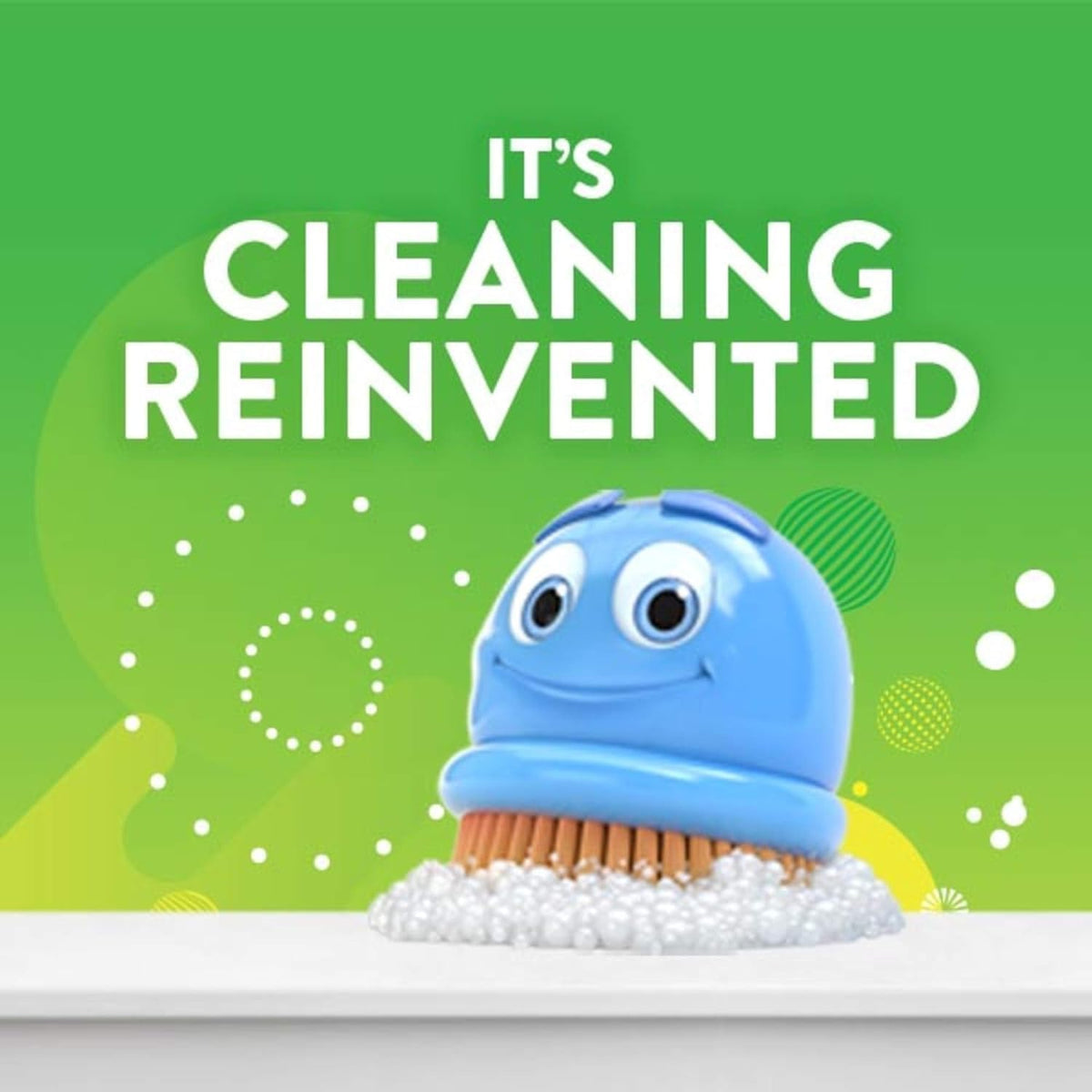 Scrubbing Bubbles Foaming Bleach Bathroom and Shower Cleaner Disinfectant Spray, Helps Erase Mold & Mildew, 32oz