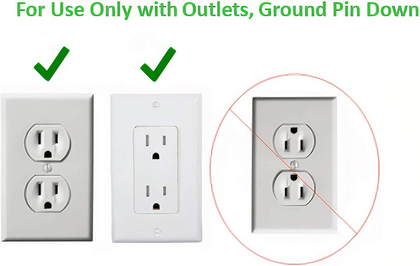 Sleek Socket Original & Patented Flat Ultra-Thin Outlet Concealer with Extension Cord Kit, Multi Outlets Power Strip, Ideal for Home Improvement, Hide Bulky and Messy Cords, 3ft