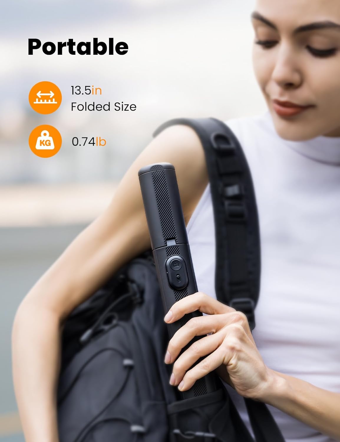 71" Phone Tripod, NT79 Extendable Selfie Stick with 1/4" Camera Mount for Cell Phone＆Camera, Phone Tripod Stand Holder with Remote Compatible with iPhone Android, Camera