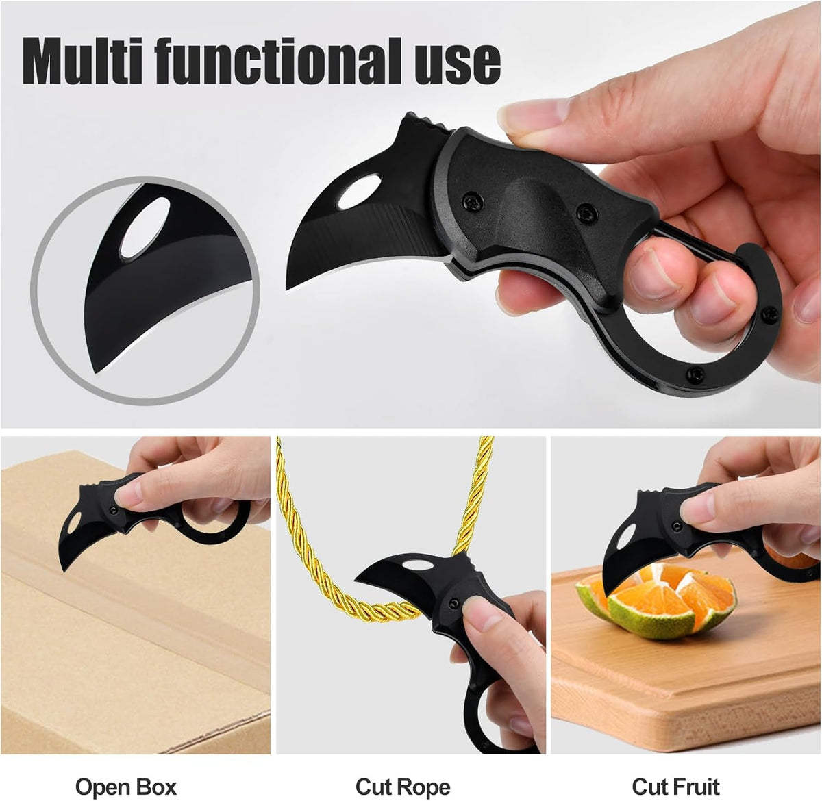 Valentines Day Gifts for Him Small Pocket Knife with Keychain Hunting Essentials Camping Fishing Cool Gadgets Gifts for Men Dad Husband Brother Boyfriend Birthday Anniversary Fathers Day