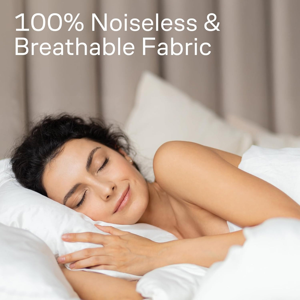 Ultra Soft Pillow Protectors with Zipper Standard Size - Set of 4 Breathable Pillow Covers - 100% Protection Against Stains, Dust & Dirt - Machine Washable (White)