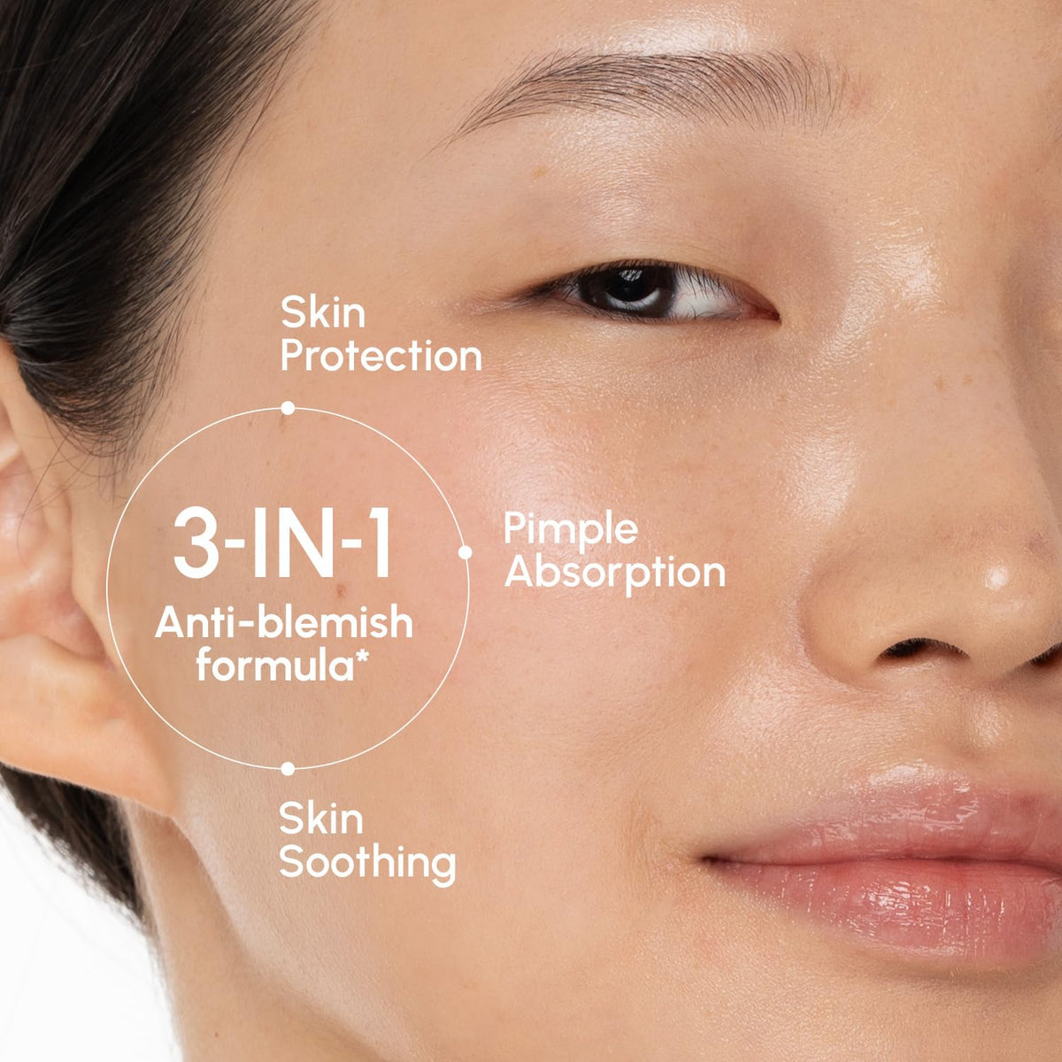 MAREE Invisible Pimple Patches - Clear Pimple Patches for Face - Hydrocolloid Acne Patches Anti Blemish - Zit Stickers for Face - Parches Para Acne - Pinple Zit Patches Pimple Stickers - 72 Dots