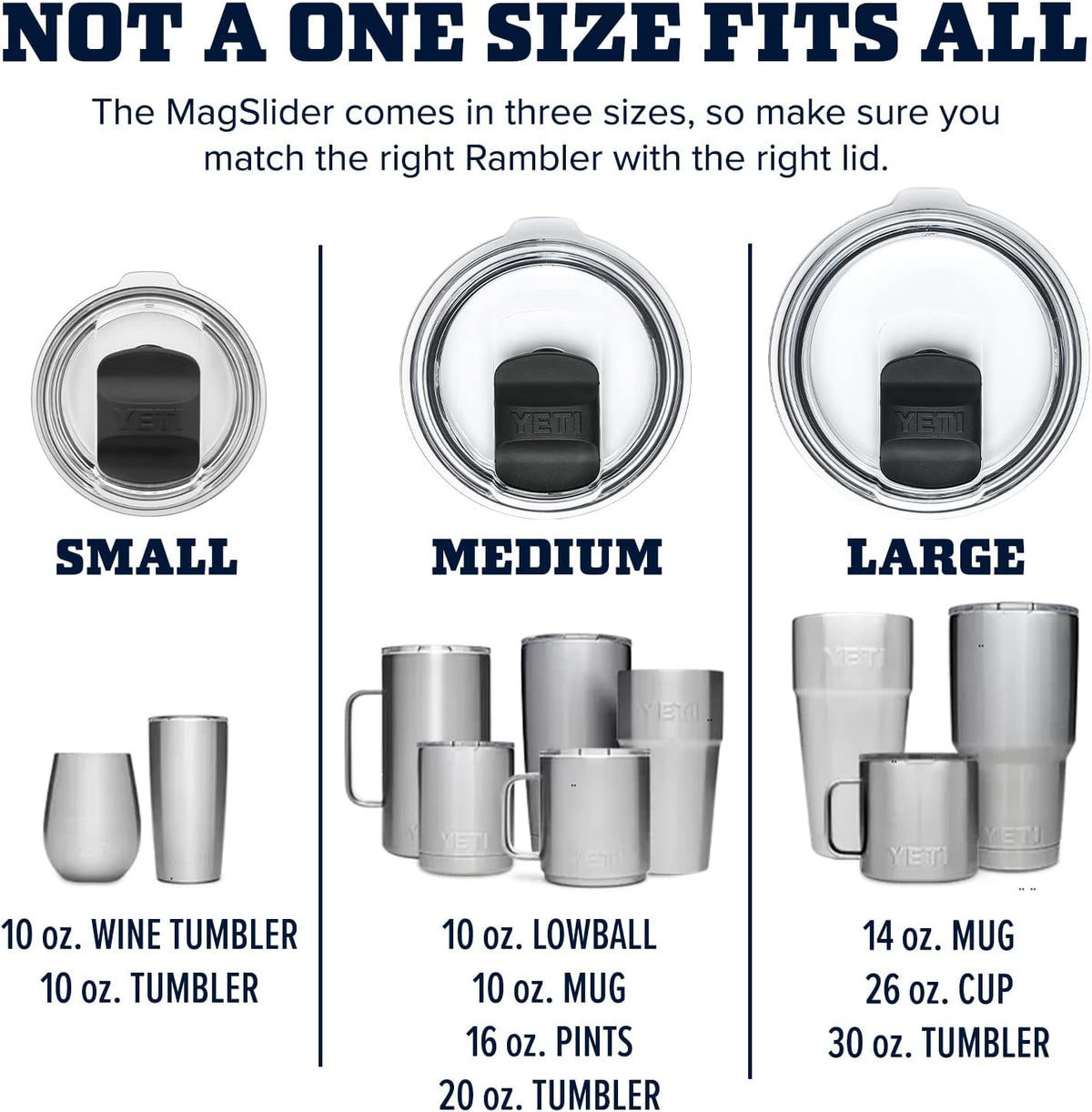 YETI Rambler MagSlider Lid