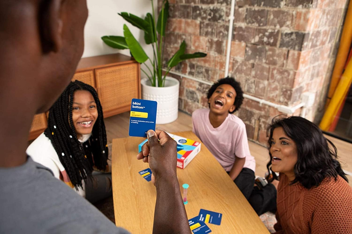 Guess The Gibberish Card Game for Families by Relatable, From The Creators of Incohereant, Fun Kids Games for Kids 12+, Game Night With Friends, Includes 400 Cards, Instructions, and 1 Sand Timer
