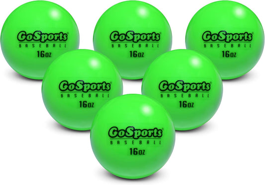 GoSports Weighted Training Balls - Choose Baseball or Softball - Hitting & Pitching Training for All Skill Levels - Improve Power and Mechanics