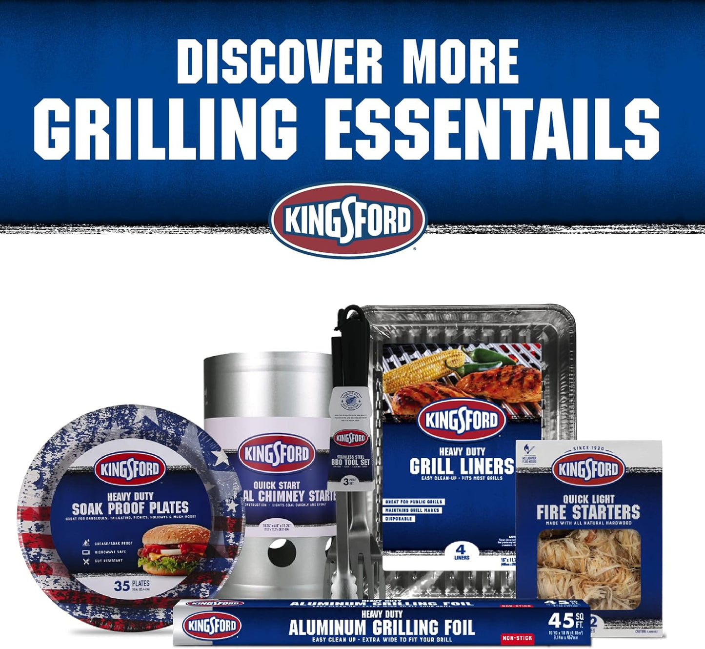 Kingsford Quick Light Fire Starters | Wooden Fire Starters Made with All Natural Hardwood for Grilling, Campfires, & Outdoor Fireplaces | 32 Count Fire Starter Rolls