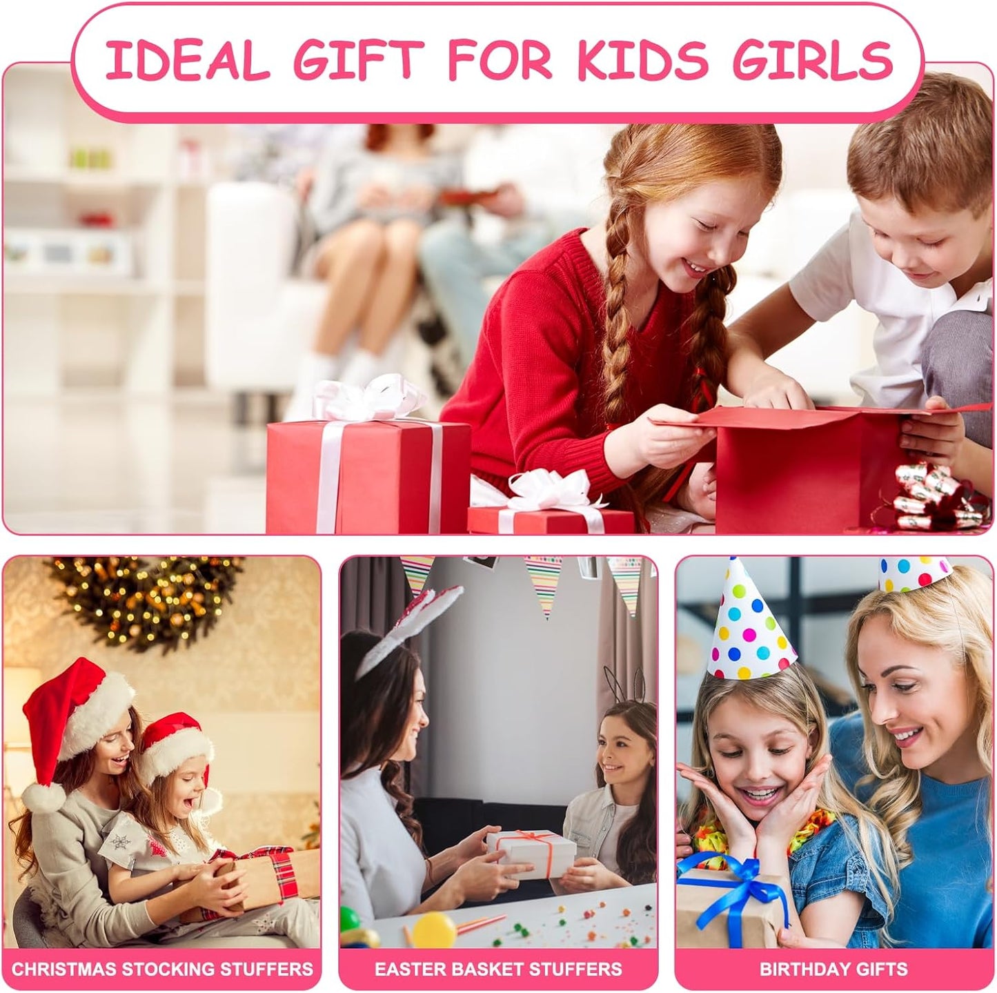 Stocking Stuffers Teen Girls: 12 Glitter Markers Christmas Gifts Teens Outline Glitter Pens Shimmer,Tween Teen Girl Gifts Trendy Stuff,Art Supplies Kids 6-8 9-12 10-12,Arts Crafts Kids Ages 8-12 Cute