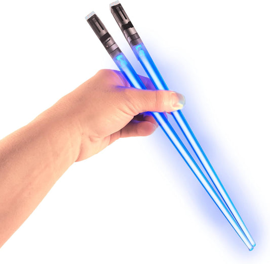 Lightsaber Led Light Up Chopsticks (1 Pair, Blue)