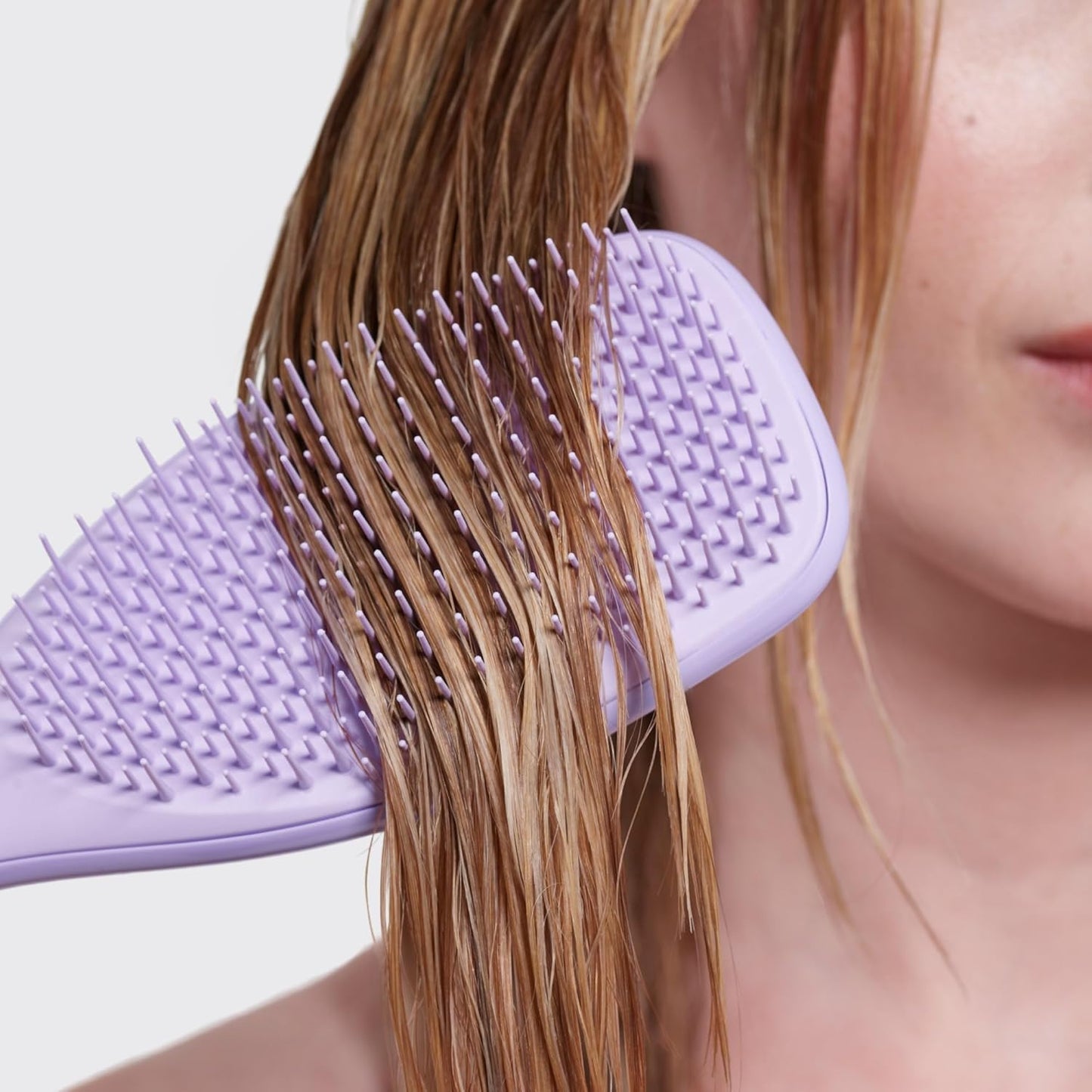 Tangle Teezer Fine & Fragile Ultimate Detangler Brush, Dry & Wet Hair Brush to Detangle & Reduce Breakage, Hypnotic Heather
