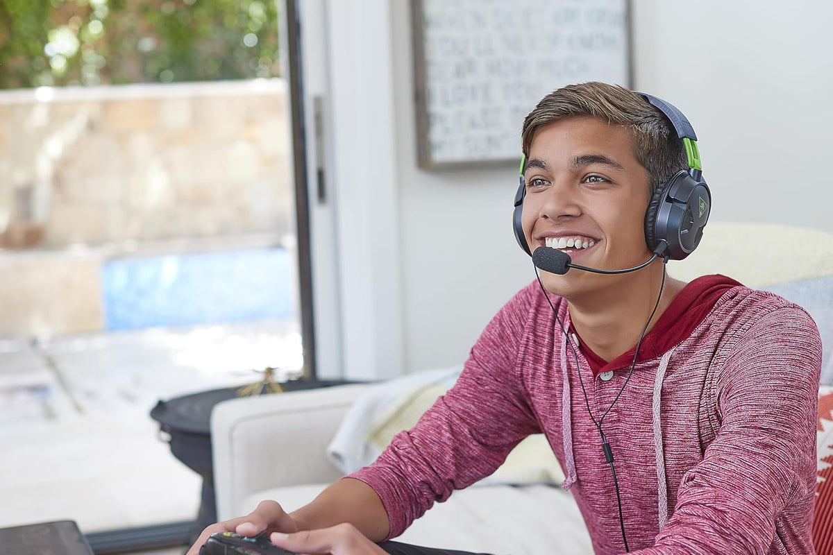 Turtle Beach Recon 50 Xbox Gaming Headset – Officially Licensed for Xbox Series X|S, Xbox One, and Windows PCs with 3.5mm – Also works with PS5, PS4, and Mobile Devices, Removable Mic, 40mm Speakers