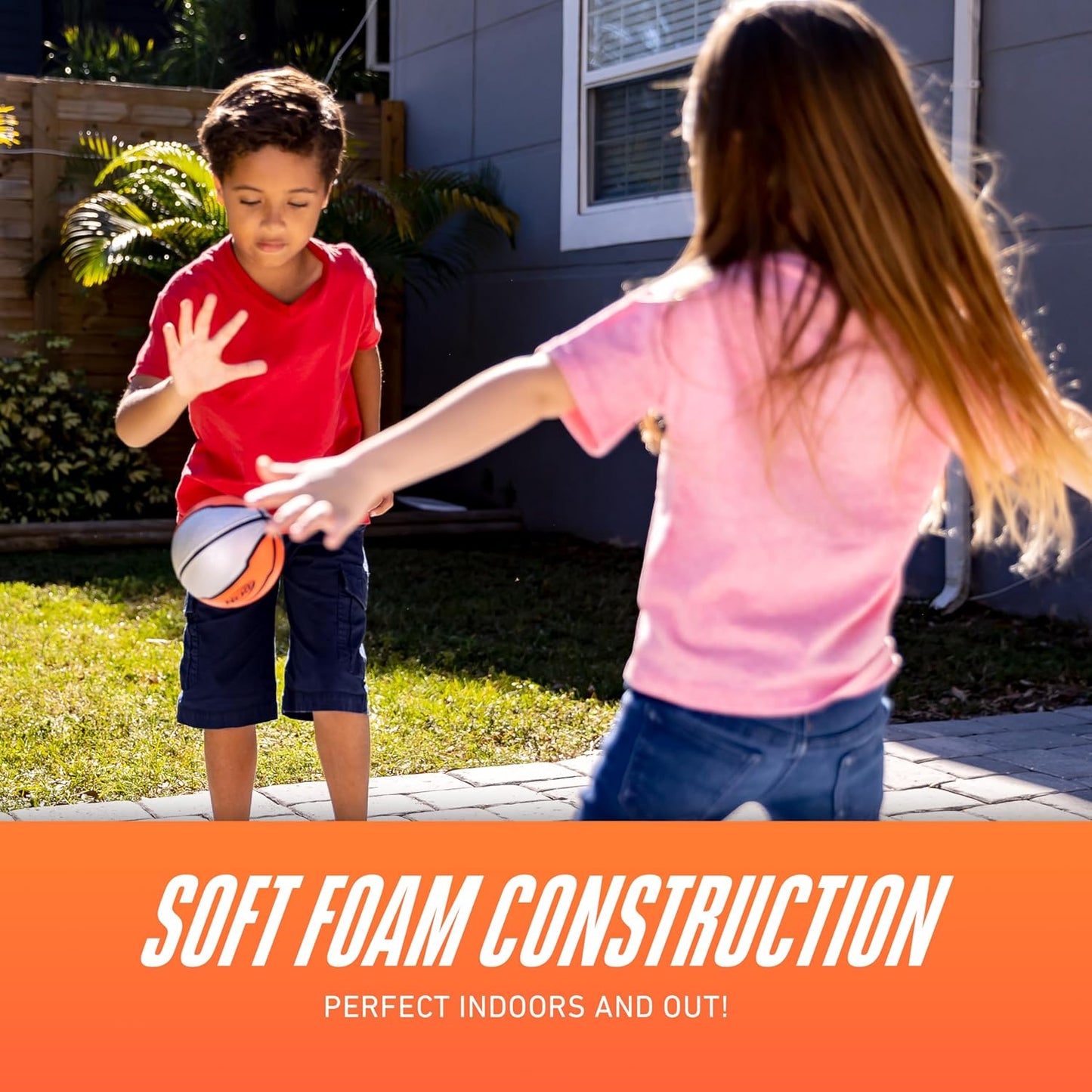 Nerf Mini Foam Sports Ball Set - Foam Football, Soccer Ball + Basketball Soft Sports Toy for Kids