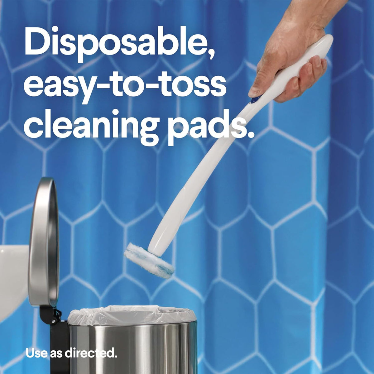 Clorox ToiletWand Disposable Toilet Cleaning Refill, Dorm Room Essentials, 20ct Original Scent