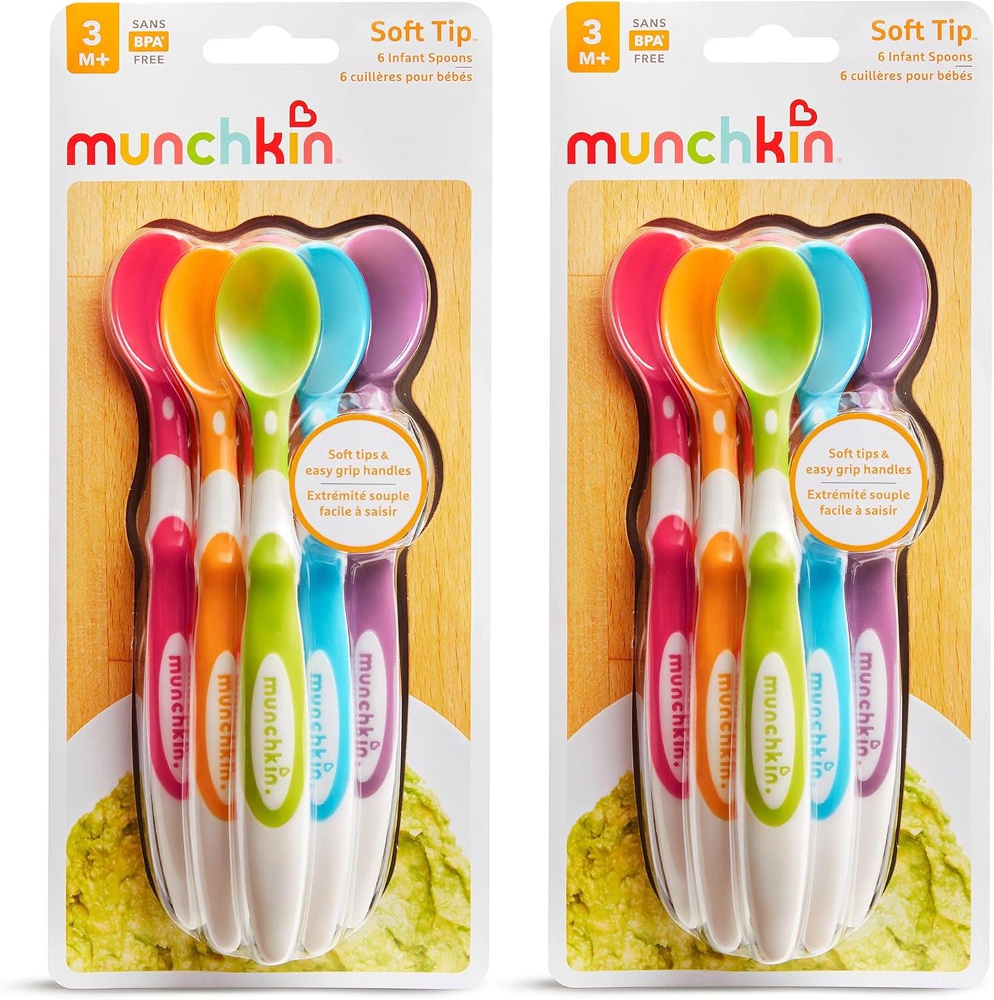 Munchkin® Soft Tip™ Baby Spoons, BPA Free, 12 Pack
